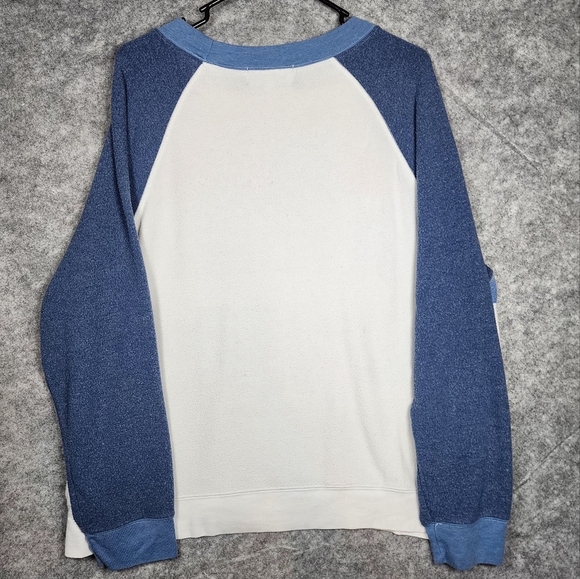 Wildfox America Wants Weekends Long Sleeve Crew Neck Pullover Sweater Size Med - Picture 3 of 9
